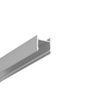 2m aluprofil LEVEL12 C/U1 - Anodiseret, påbygning, LED skinne