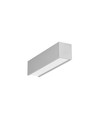 1m aluprofil LINEA20 EE7F/TY - Anodiseret, påbygning, LED skinne