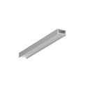 1m aluprofil SLIM8 AC2/Z - Anodiseret, påbygning, LED skinne