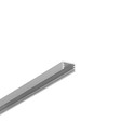 2m aluprofil SLIM8 AC2/Z - Anodiseret, påbygning, LED skinne