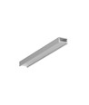 2m aluprofil SLIM8 AC2/Z - Anodiseret, påbygning, LED skinne