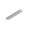 2m aluprofil SLIM8 AC2/Z - Anodiseret, påbygning, LED skinne