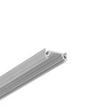1m aluprofil SURFACE10 BC/UX - Ubehandlet aluminium, påbygning, LED skinne