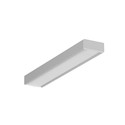 2m aluprofil SURFACE10.V2 BC/U - Anodiseret, påbygning, LED skinne