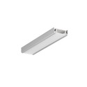 1m aluprofil SURFACE14 EE7F/TY - Anodiseret, påbygning, LED skinne