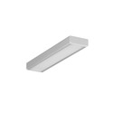 1m aluprofil SURFACE14 EE7F/TY - Anodiseret, påbygning, LED skinne