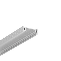 Alu / PVC profiler 2m aluprofil SURFACE14 EE7F/TY - Anodiseret, påbygning, LED skinne
