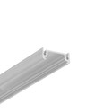 2m aluprofil SURFACE14 EE7F/TY - Ubehandlet aluminium, påbygning, LED skinne