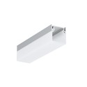 2m aluprofil SURFACE14.V2 EE7F/Y - Anodiseret, påbygning, LED skinne