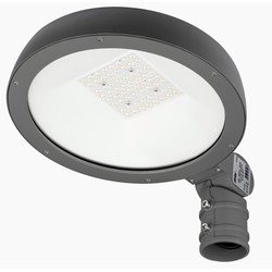 Lamper 40W LED gadelampe m. justerbar beslag - Ø60mm, IP65, IK08, 120lm/w
