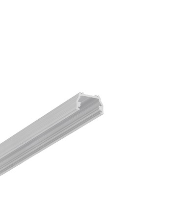 1m aluprofil UNI12 BCD/U - Ubehandlet aluminium, påbygning, LED skinne 1m aluprofil UNI12 BCD/U - Ubehandlet aluminium, påbygning, LED skinne