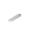 2m aluprofil UNI14 BC3/Y - Ubehandlet aluminium, påbygning, LED skinne