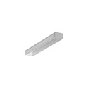 2m aluprofil UNI14 BC3/Y - Ubehandlet aluminium, påbygning, LED skinne