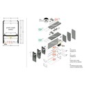1m aluprofil COMBO30-01 ACDE-9 - Ubehandlet aluminium, påbygning, LED skinne