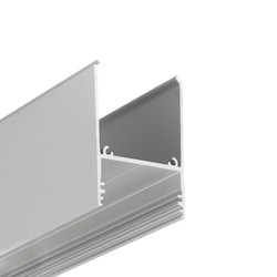 LED strip 2m aluprofil COMBO30-01 ACDE-9 - Anodiseret, påbygning, LED skinne