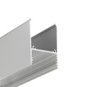 2m aluprofil COMBO30-01 ACDE-9 - Anodiseret, påbygning, LED skinne