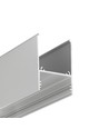 2m aluprofil COMBO30-01 ACDE-9 - Anodiseret, påbygning, LED skinne