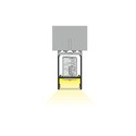 1m aluprofil COMBO30-01 ACDE-9 - Sort anodiseret, påbygning, LED skinne
