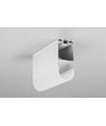 2m aluprofil COMBO30-01 ACDE-9 - Hvid lakeret, påbygning, LED skinne