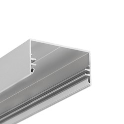 LED strip 2m aluprofil LOWI C10 - Anodiseret, påbygning, LED skinne