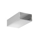 2m aluprofil LOWI C10 - Anodiseret, påbygning, LED skinne
