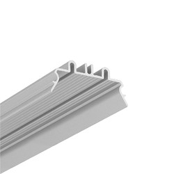 LED strip 2m tilbehørsprofil PHIL.V2 - Anodiseret, påbygning, LED skinne
