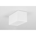 2m aluprofil PHIL53 C10 - Hvid lakeret, påbygning, LED skinne