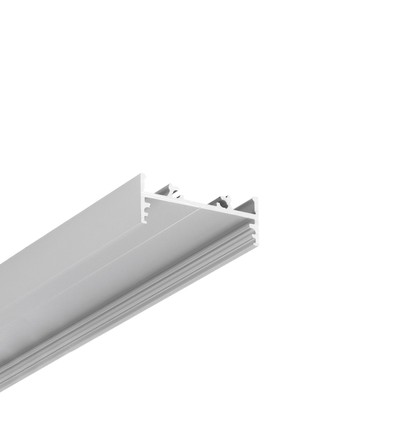 1m aluprofil VARIO30-01 ACDE-9/TY - Anodiseret, påbygning, LED skinne