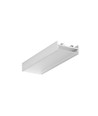 1m aluprofil VARIO30-01 ACDE-9/TY - Ubehandlet aluminium, påbygning, LED skinne