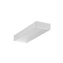 1m aluprofil VARIO30-01 ACDE-9/TY - Ubehandlet aluminium, påbygning, LED skinne