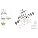 2m aluprofil VARIO30-01 ACDE-9/TY - Ubehandlet aluminium, påbygning, LED skinne