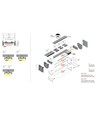 2m aluprofil VARIO30-01 ACDE-9/TY - Ubehandlet aluminium, påbygning, LED skinne