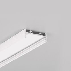 LED strip 2m aluprofil VARIO30-01 ACDE-9/TY - Hvid lakeret, påbygning, LED skinne