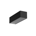 2m aluprofil VARIO30-02 ACDE-9/TY - Sort anodiseret, påbygning, LED skinne