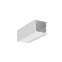 1m aluprofil VARIO30-03 ACDE-9/TY - Ubehandlet aluminium, påbygning, LED skinne