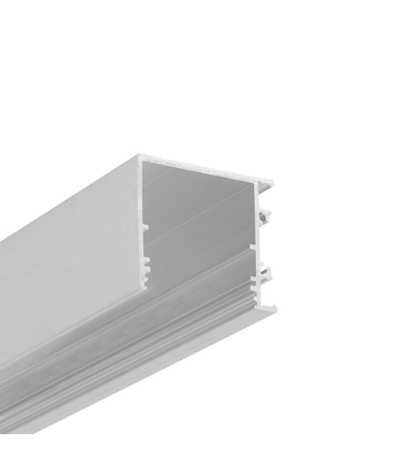 2m aluprofil VARIO30-03 ACDE-9/TY - Ubehandlet aluminium, påbygning, LED skinne 2m aluprofil VARIO30-03 ACDE-9/TY - Ubehandlet aluminium, påbygning, LED skinne