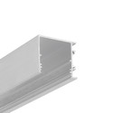 2m aluprofil VARIO30-03 ACDE-9/TY - Ubehandlet aluminium, påbygning, LED skinne
