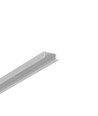 2m aluprofil BEGTIN12 J/S - Ubehandlet aluminium, indbygget, LED skinne