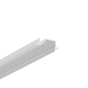 2m aluprofil DIAGONAL10 C - Ubehandlet aluminium, indbygget, LED skinne