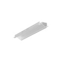 2m aluprofil DIAGONAL10 C - Ubehandlet aluminium, indbygget, LED skinne