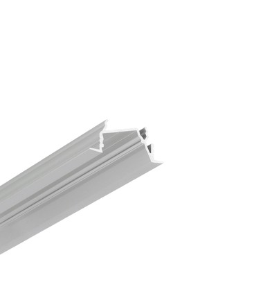 1m aluprofil DIAGONAL14 F/TY - Anodiseret, indbygget, LED skinne 1m aluprofil DIAGONAL14 F/TY - Anodiseret, indbygget, LED skinne