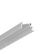 2m aluprofil DIAGONAL14 F/TY - Anodiseret, indbygget, LED skinne
