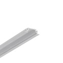 2m aluprofil GROOVE10 BC/UX - Ubehandlet aluminium, indbygget, LED skinne