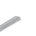 2m aluprofil GROOVE10.V2 A1C/U - Anodiseret, indbygget, LED skinne