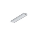 2m aluprofil GROOVE10.V2 A1C/U - Anodiseret, indbygget, LED skinne