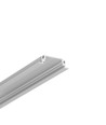 1m aluprofil GROOVE14 EE7F/TY - Anodiseret, indbygget, LED skinne