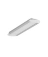 1m aluprofil GROOVE14 EE7F/TY - Anodiseret, indbygget, LED skinne
