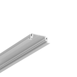 LED strip 2m aluprofil GROOVE14 EE7F/TY - Anodiseret, indbygget, LED skinne