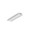 2m aluprofil GROOVE14.V2 BC3/Y - Ubehandlet aluminium, indbygget, LED skinne