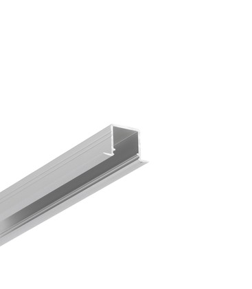 2m aluprofil SMART-IN10 AC2/Z - Anodiseret, indbygget, LED skinne